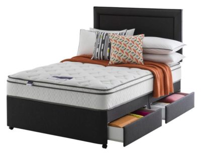 Silentnight - Horton M5 Memory Foam - Double 4 Drawer - Divan